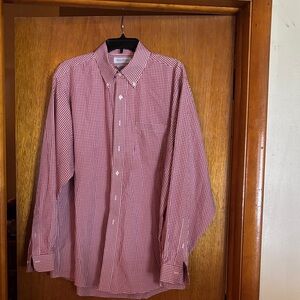 Brooks Brothets Red Checkered Shirt